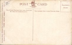 VINTAGE POSTCARD Fantasy Illustrator Children Home sweet home