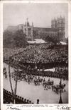 CPA Coronation Preocession 1911 The king and Queen returning from the abbey