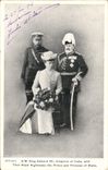 VINTAGE POSTCARD HM King Edward VII Emperor off India
