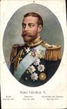 VINTAGE POSTCARD King George V