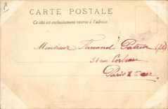 VINTAGE POSTCARD Emile Loubet President of the French Republic S Edouard VII King of the United Kingdom