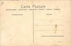 VINTAGE POSTCARD Fantasy Illustrator Louis Goyet Dog