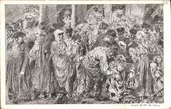 VINTAGE POSTCARD Fantasy Illustrator National Help Groux