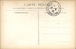 VINTAGE POSTCARD Militaria Re-examined of the Troops Longchamps 1913 Handing-over of the Cross of the Legion of honor to the flag of the Senegaleses