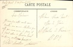 VINTAGE POSTCARD Militaria the Indians make trenches