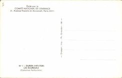 CPM Durer Les Ecureuils 