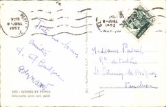 MODERN CARD Chamelle with its small