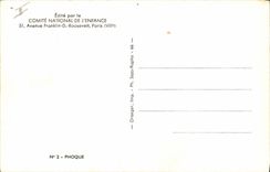 VINTAGE POSTCARD Seal