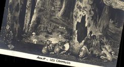 CPA Theatre Rostand Coq Chantecler Les crapauds 