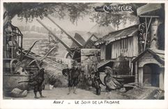 CPA Theatre Rostand Coq Chantecler le soir de la faisane 