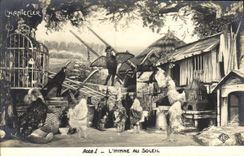 CPA Theatre Rostand Coq Chantecler L'hymne au soleil