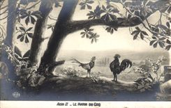 CPA Theatre Rostand Coq Chantecler Le matin du coq