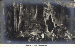 CPA Theatre Rostand Coq Chantecler Les crapauds champignon