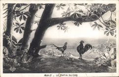 CPA Theatre Rostand Coq Chantecler Le matin du coq