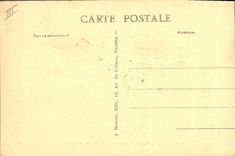 VINTAGE POSTCARD salt-water Marshes Noirmoutier