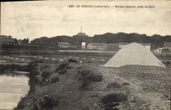 CPA Marais salants pres la Gare Le Croisic