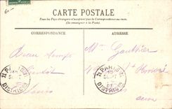 VINTAGE POSTCARD salt-water Marshes Sables d'Olonne