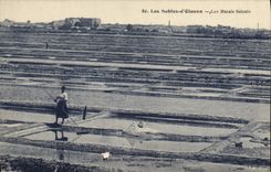 CPA Marais salants Les Sables d'Olonne 