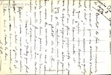 Pantanos Oporto Vecchio Córcega del agua salada de la POSTAL de la VENDIMIA