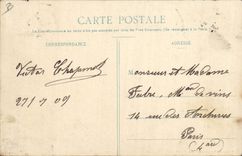 VINTAGE POSTCARD salt-water Marshes of Sables d'Olonne Paludiers