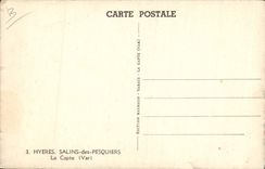 CPA Marais salants Hyeres Salins des Pesquiers Le Capte