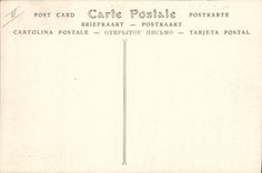 VINTAGE POSTCARD Beauvais Bank the Savings bank