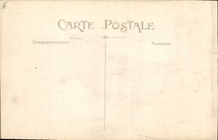 VINTAGE POSTCARD Bank Trawl-nets on the Marne the Savings bank