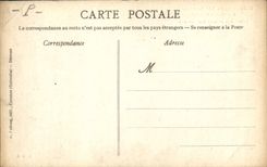 VINTAGE POSTCARD Folklore Visits with the firm Ass Mule TOP