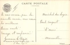 VINTAGE POSTCARD Fantaisie Illustrator Children I do not love the soldiers