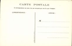 CPA Fantaisie Illustrateur Poulbot Victor Hugo Les miserables Cygne Swan 