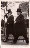 CPA HM King Edward & President Fallieres 