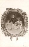 CPA Famille Royale Belgique