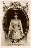 CPA HM Queen Mary in Coronation robes 