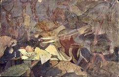 VINTAGE POSTCARD Fantasy Illustrator Phantoms