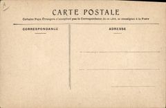 VINTAGE POSTCARD Fantaisie Illustrator Man has table