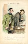 CPA Fantaisie Illustrateur Gavarni Les humouristes de jadis