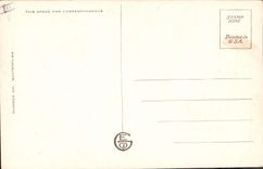 VINTAGE POSTCARD Fantasy Illustrator Child Butterfly