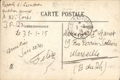 CPA Militaria Nos allies Convoi de ravitaillement indien 