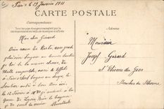 VINTAGE POSTCARD Militaria Re-examined of July 14th the Morning the President of the Republic colonial Troops