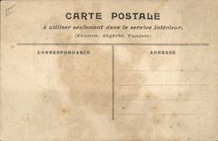 VINTAGE POSTCARD French League of teaching commemorative Diploma