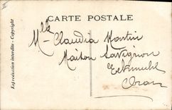 VINTAGE POSTCARD Theater Edmond Rostand Chantecler the night of the nightingale Mushroom