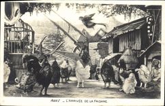CPA Theatre Edmond Rostand Chantecler L'arrivee de la faisane