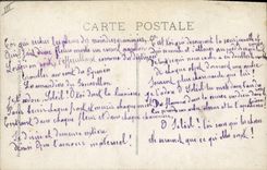 VINTAGE POSTCARD Theater Edmond Rostand Chantecler the anthem with the sun