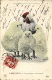 CPA Theatre Edmond Rostand Chantecler L Bouhcetal La vieille poule et les poussins