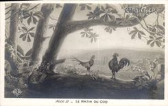 CPA Theatre Edmond Rostand Chantecler Le matin du coq