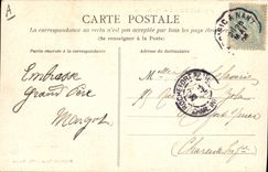 CPA Folklore Marais salants Au pays du sel Un bapteme