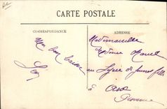 Transporte de los pantanos del agua salada del folklore de la POSTAL de la VENDIMIA de la sal en Mulon