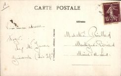 CPA Folklore Marais salants Guerande pres du Pouliguen Mulon du sel