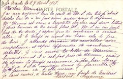 VINTAGE POSTCARD Folklore salt-water Marshes Pouliguen