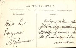 VINTAGE POSTCARD Folklore salt-water Marshes With the country of salt the festival of large father